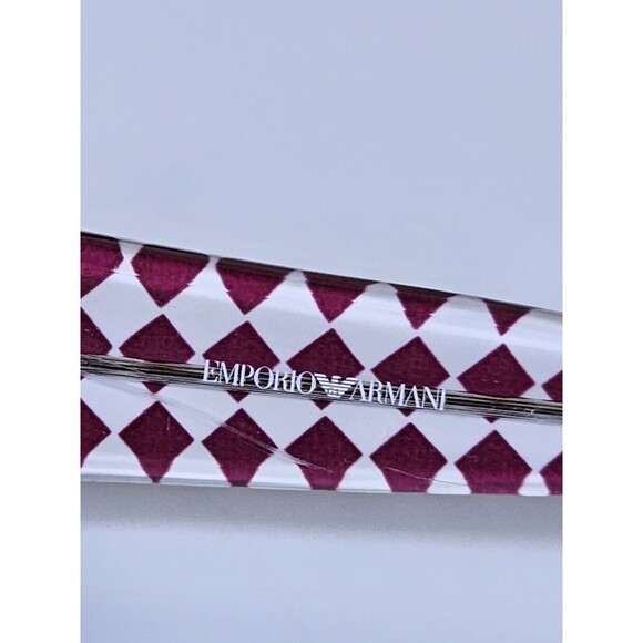 EMPORIO ARMANI RIMMED WHITE WRAP SUNGLASSES EA 9243/S CVBLF 61-16 115 - Picture 11 of 14